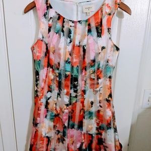 Everly Floral Chiffon dress sz S